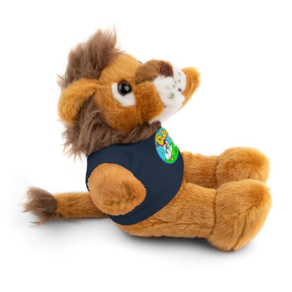 The Duckles™ Merch-Wearing Stuffed Animals with Tee