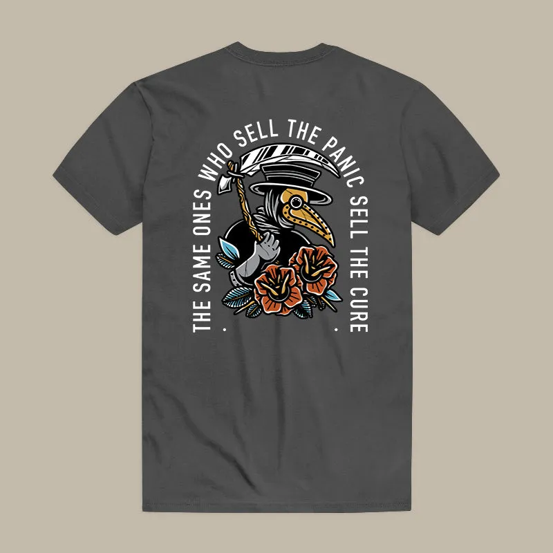 The Same Ones Who Sell The Panic Sell The Cure Printed Men's T-shirt