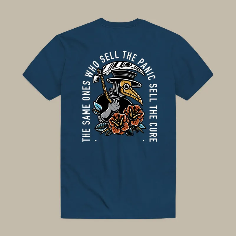The Same Ones Who Sell The Panic Sell The Cure Printed Men's T-shirt