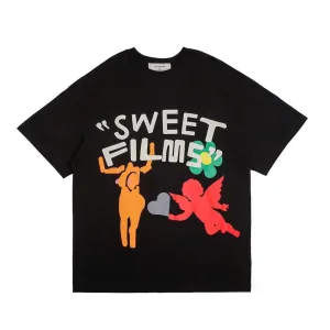 The Unavowed Great And Secret Over Size T-Shirt-Black