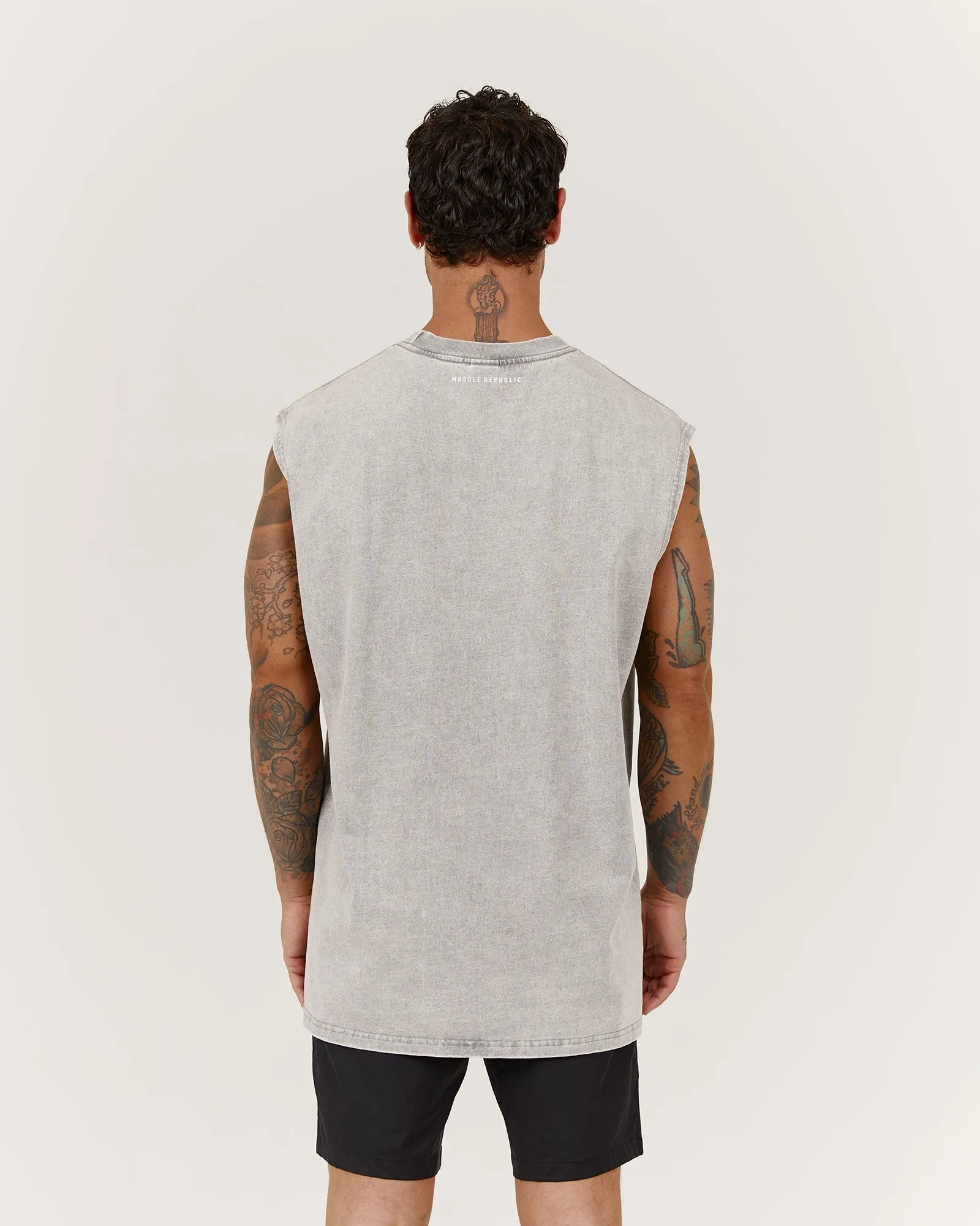TIMELESS TEAM TRAINING TANK - FADED GREY