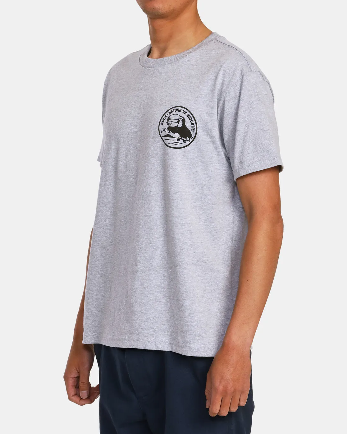 Tipsy Toucan Tee - Cool Grey Heather