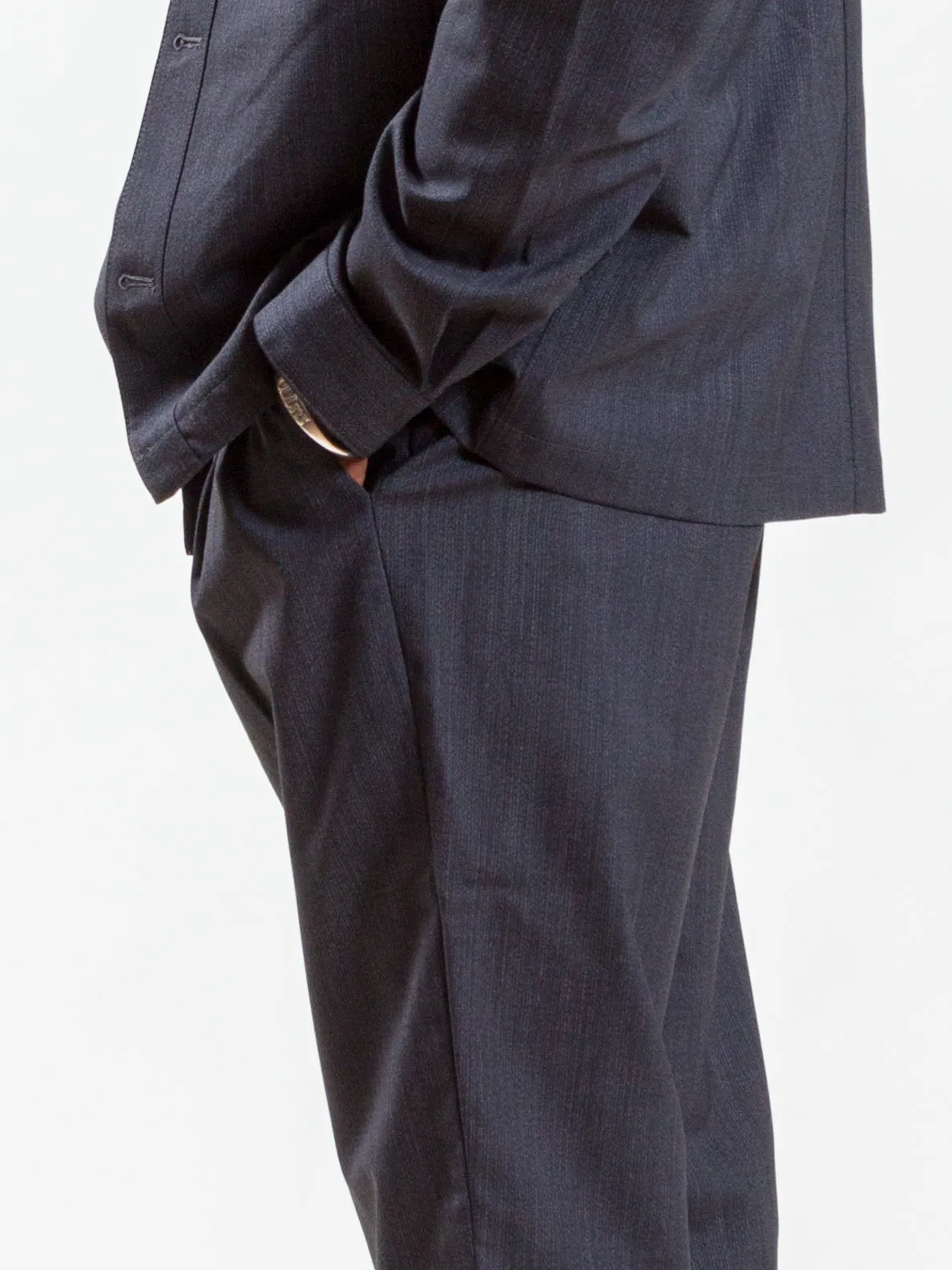 Uncle Bright, Leo, Stripe Grey/ Petrol
