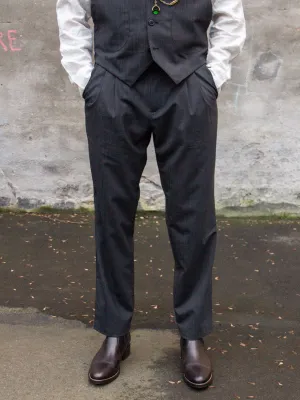 Uncle Bright, Leo, Stripe Grey/ Petrol