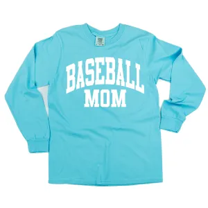 Varsity Style - BASEBALL MOM - LONG SLEEVE COMFORT COLORS TEE