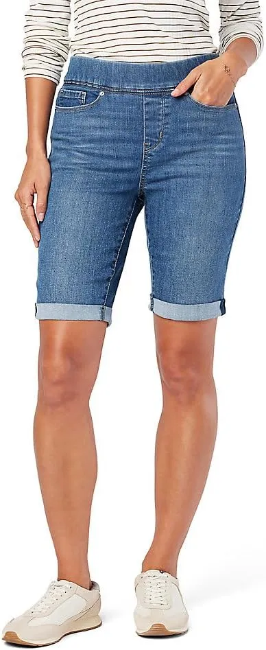 Woman Classic Mid Rise Bermuda Shorts