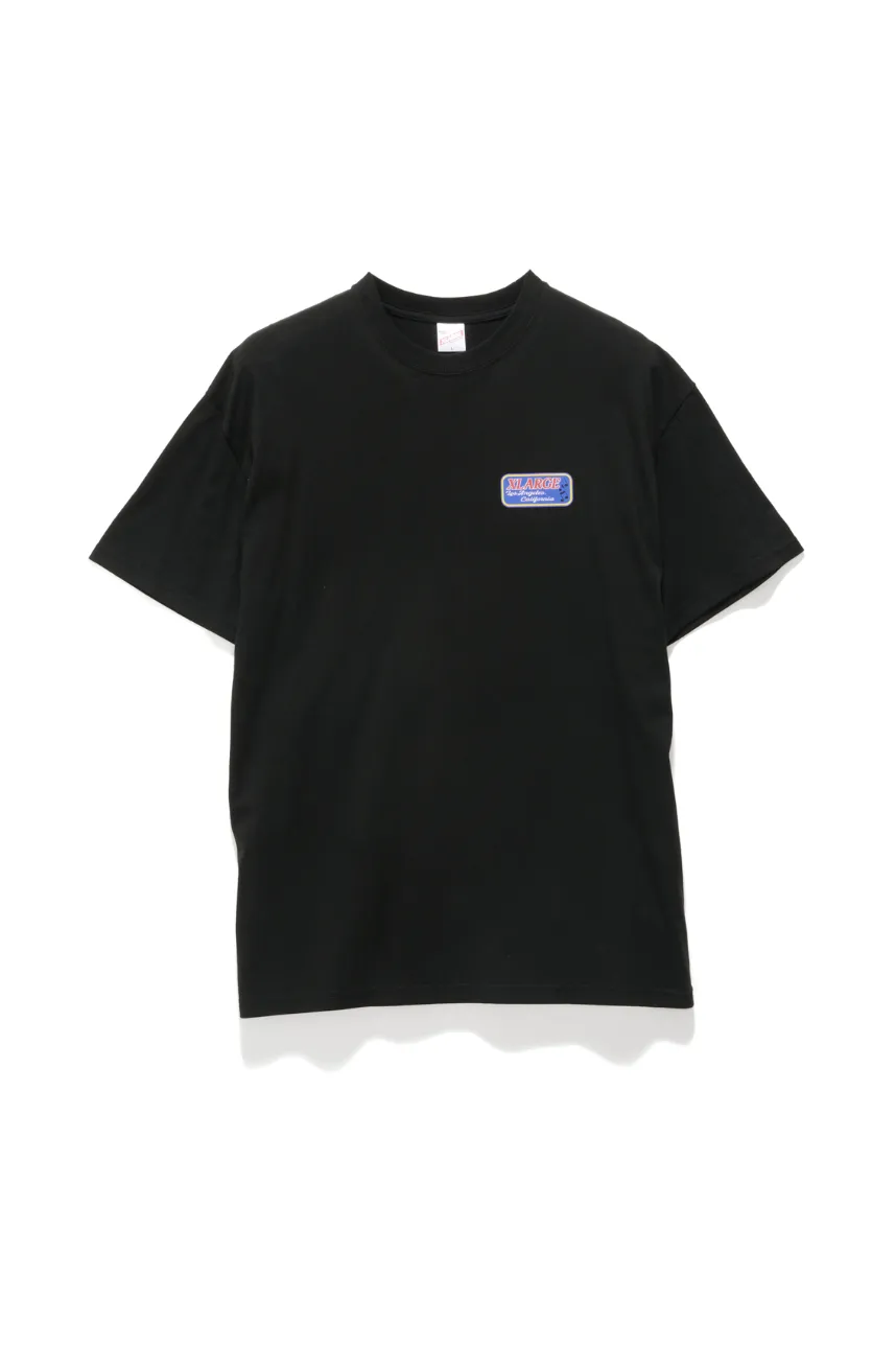 X-LARGE HARDLY WORKING TEE - BLACK