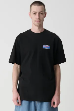 X-LARGE HARDLY WORKING TEE - BLACK