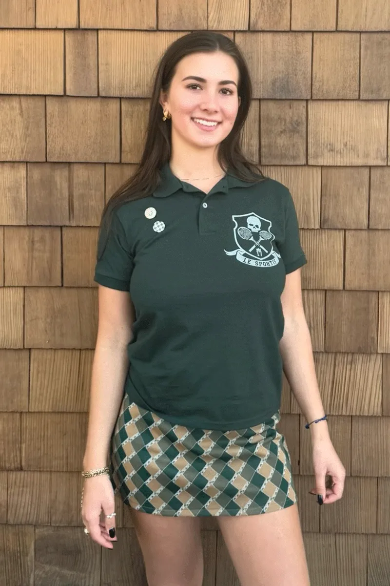 Youth Polo Sportif Hunter Green