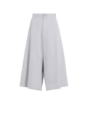 [Y's BORN PRODUCT] COTTON TWILL SAROUEL WITH CLOTH