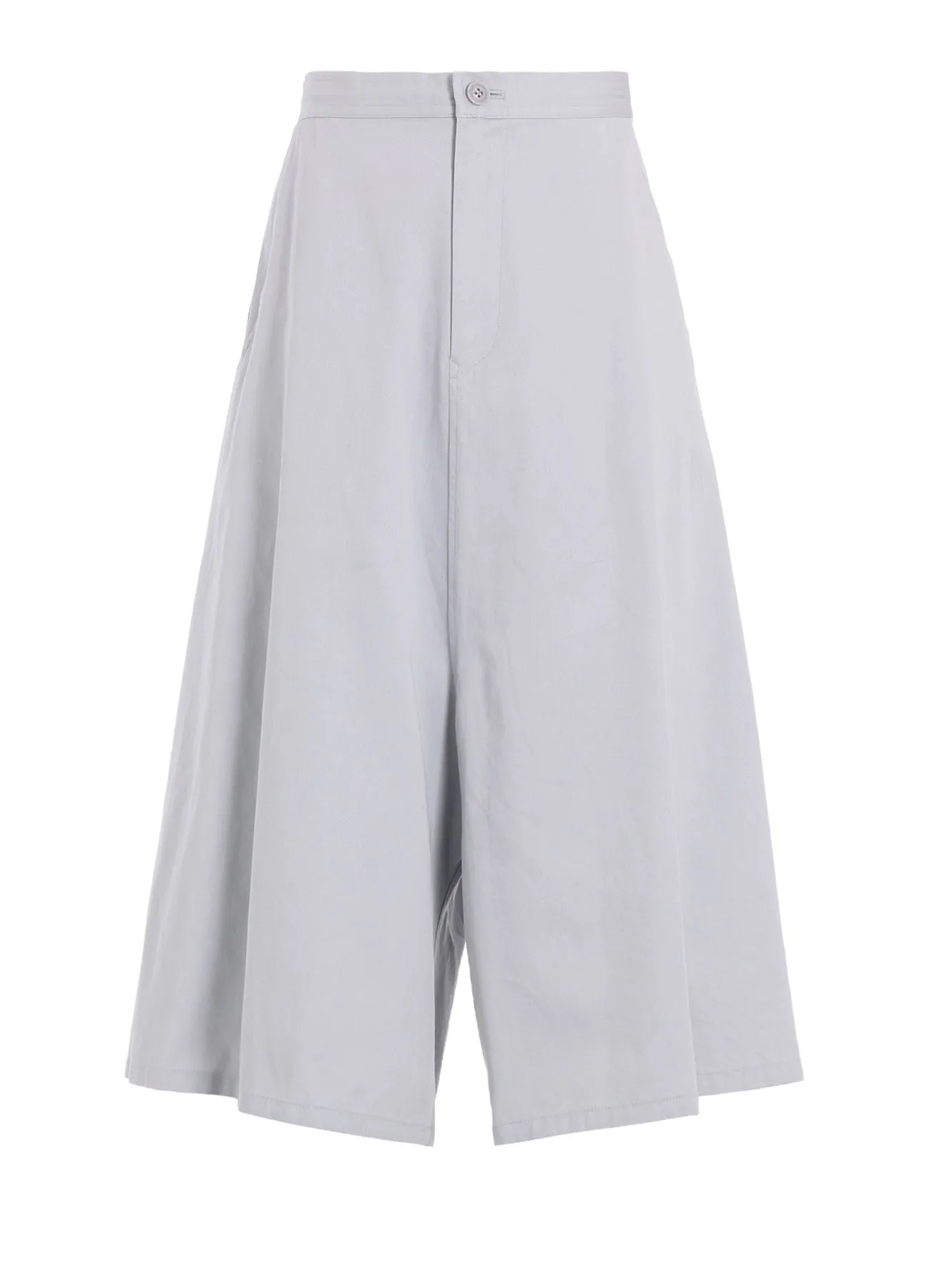 [Y's BORN PRODUCT] COTTON TWILL SAROUEL WITH CLOTH