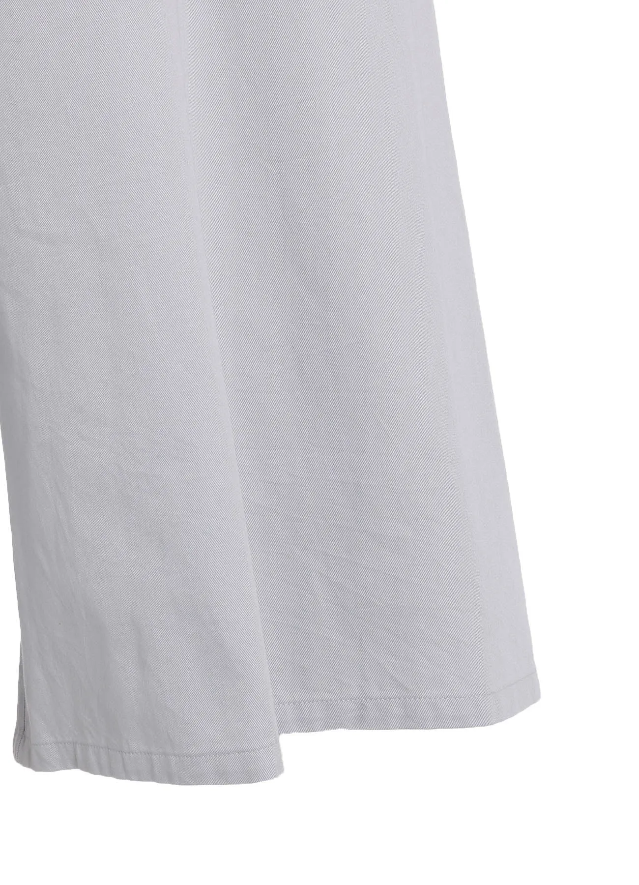 [Y's BORN PRODUCT] COTTON TWILL SAROUEL WITH CLOTH